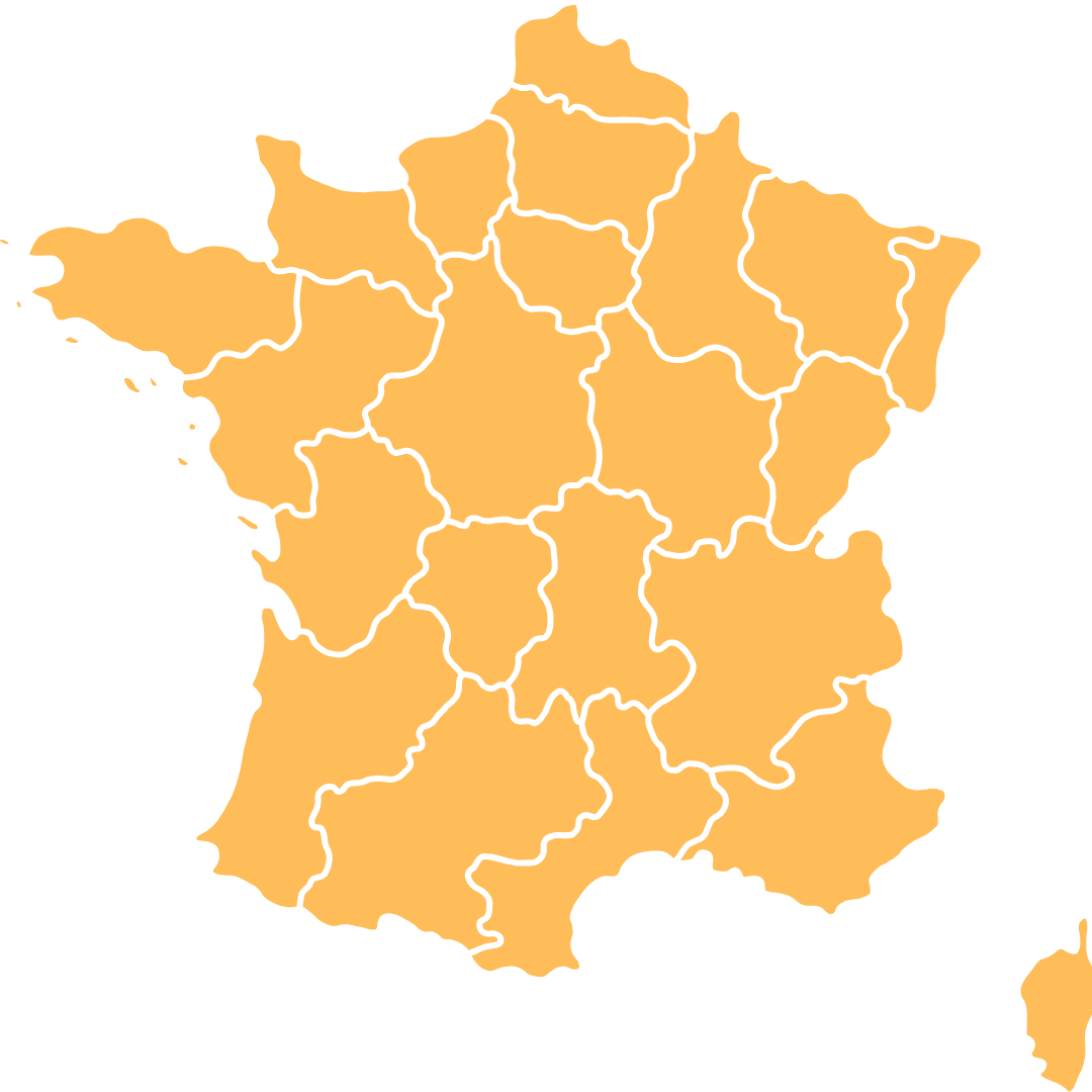 HAVENING - carte de france -2